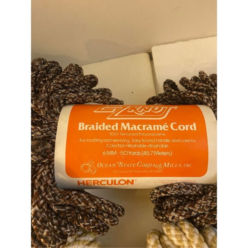 Macrame braided cord mixed bundle‎ lot crafts